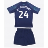 Maglie da calcio Leicester City Boubakary Soumare #24 Seconda Maglia Bambino 2025-26 Manica Corta (+ Pantaloni corti) Maglie da calcio Leicester City Boubakary Soumare #24 Seconda Maglia Bambino 2025-26 Manica Corta (+ Pantaloni corti)